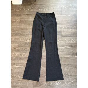 NWOT Miscreants London x Revolve Linen Blend Relaxed Trousers In Black Size US 2